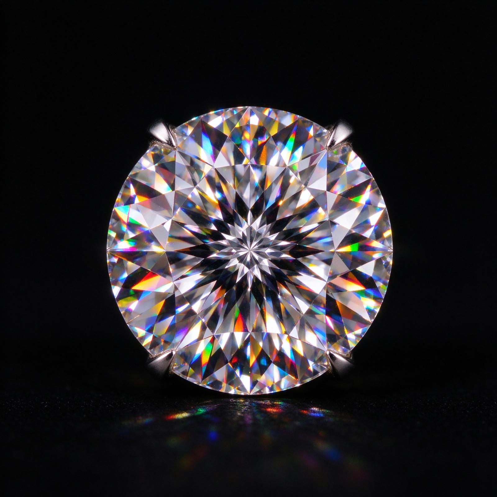 Loose moissanite stone